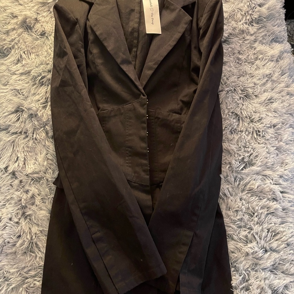 Ladies black office cords